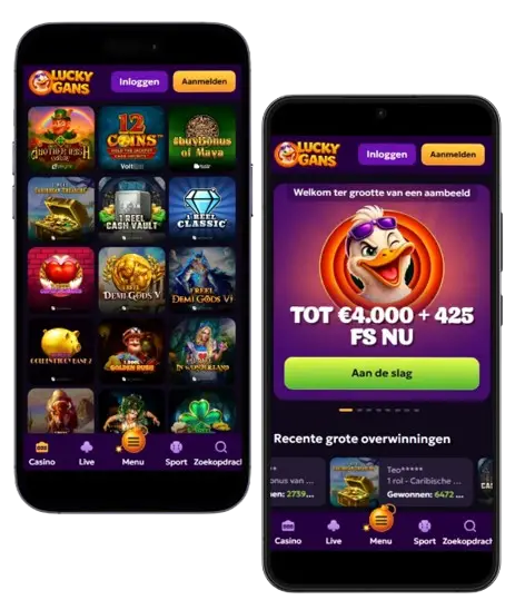 Lucky Gans Casino op mobiel